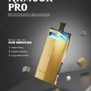 SAMURAI Armour Pro 將軍 PRO小煙主機 1500mAh 鎧甲發光煙彈
