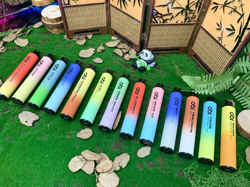 【OBI】 8000口一次性/拋棄式電子煙|13ml大容量×27種爆款口味 【OBI】 8000口一次性/拋棄式電子煙|13ml大容量×27種爆款口味